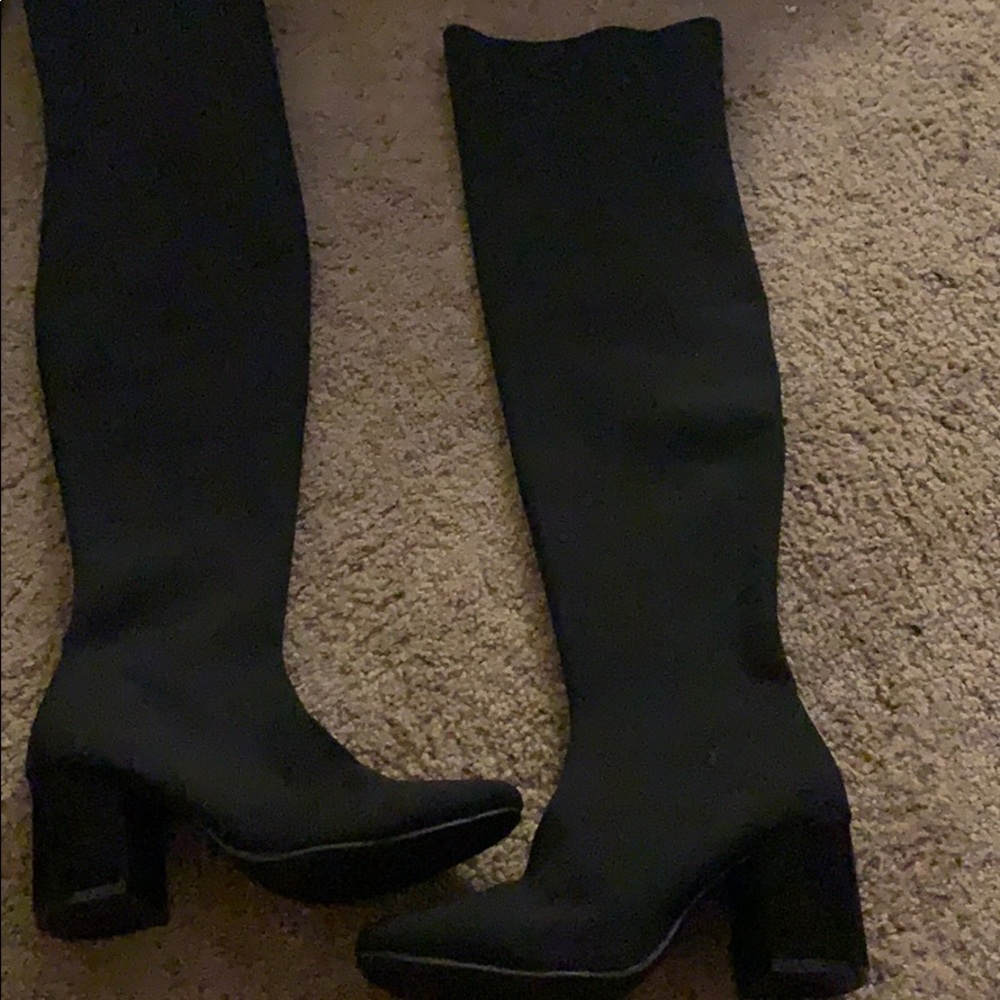 Forever 21 thigh high boots